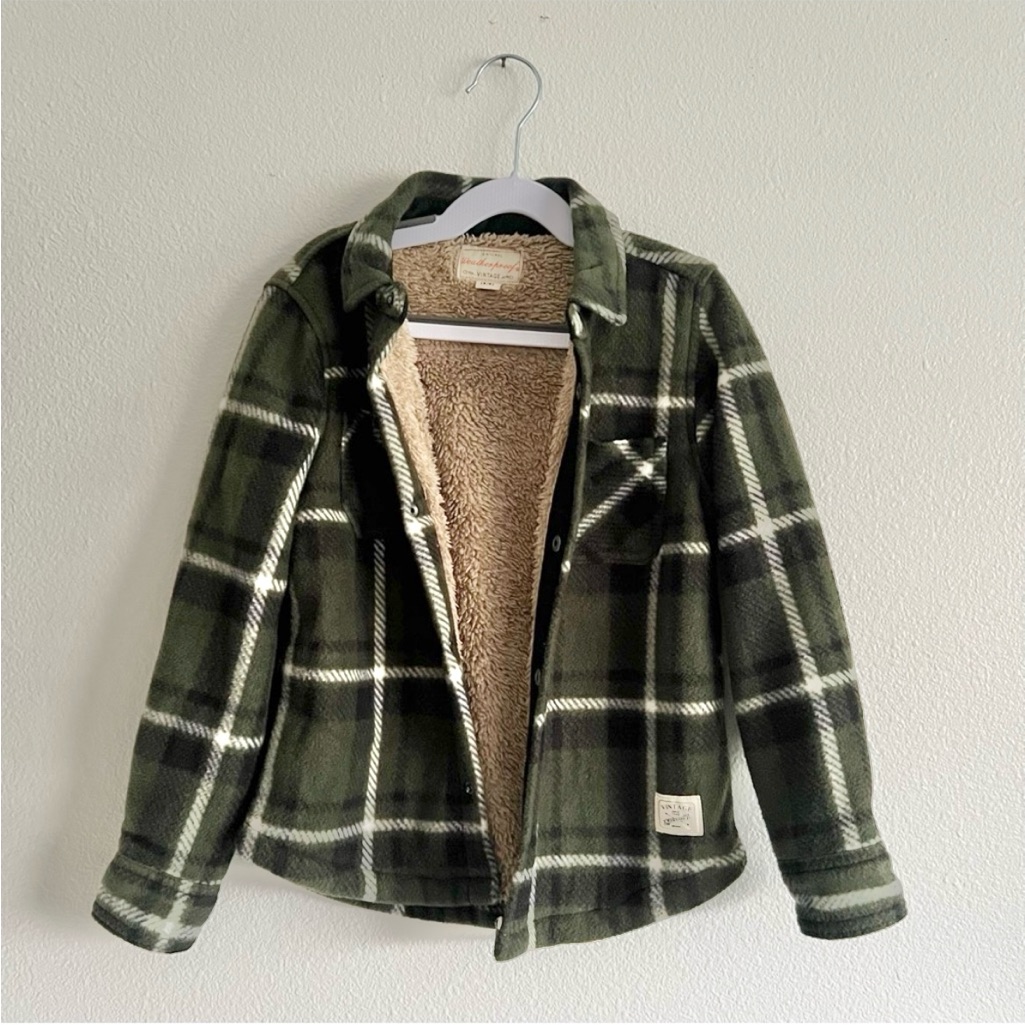 Weatherproof Vintage Plaid Sherpa Jacket